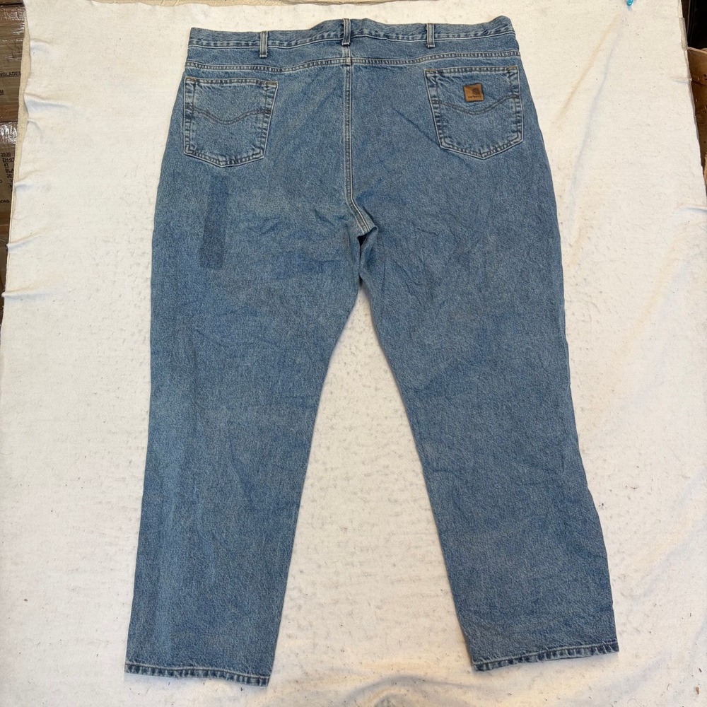 Carhartt Traditional Fit Jeans Mens 48x30 Blue Denim B18 STW